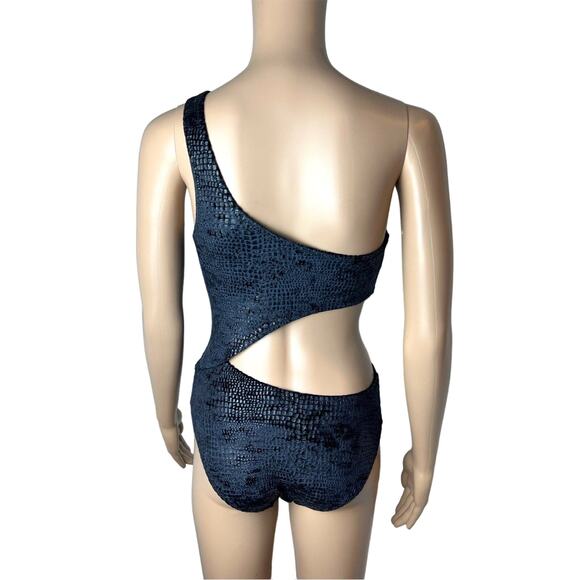 New Solid & Striped The Claudia One-Piece Black Cut Out Swim Suit - Picture 4 of 12